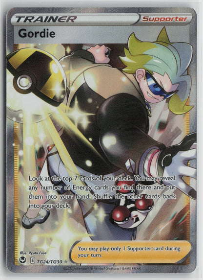 Gordie Ultra Rare Holo SWSH12: TG TG24/TG30 NM