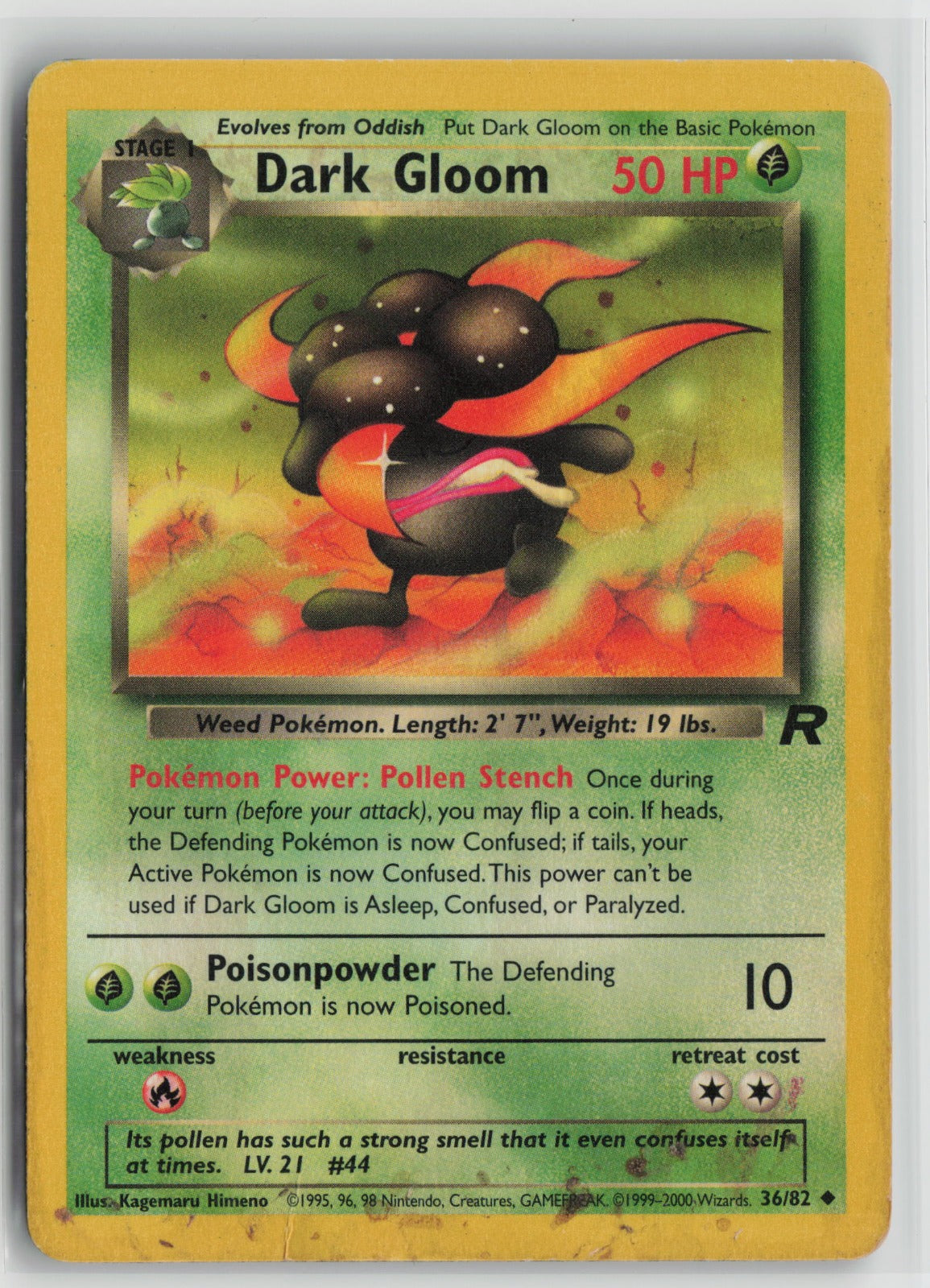 Dark Gloom Uncommon Unlimited TR 36/82 DMG