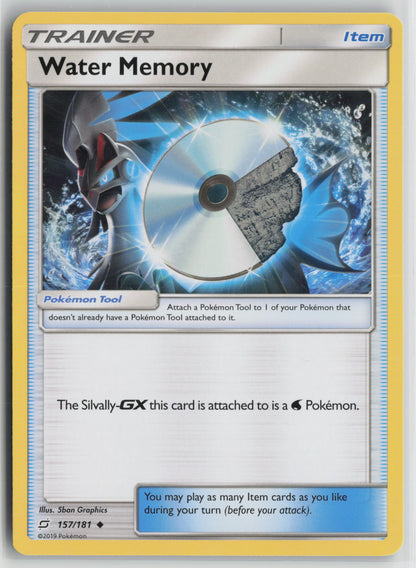 Water Memory Uncommon SM - Team Up 157/181 NM