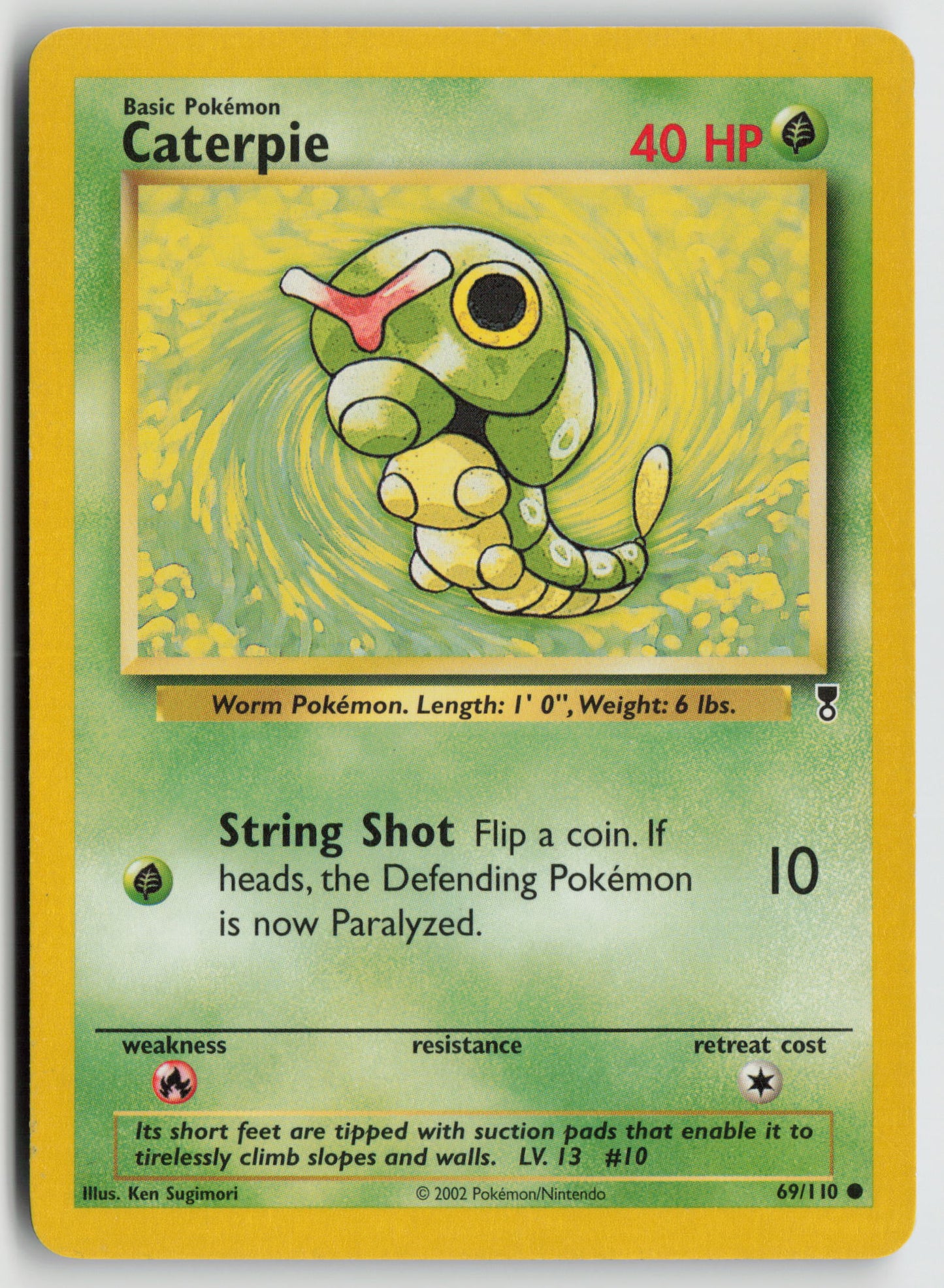 Caterpie Common Legendary Collection 069/110 MP