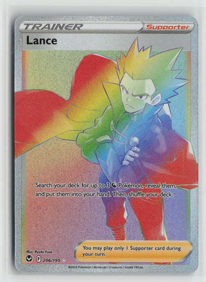 Lance (Secret) Secret Rare Holo SWSH12 206/195 NM