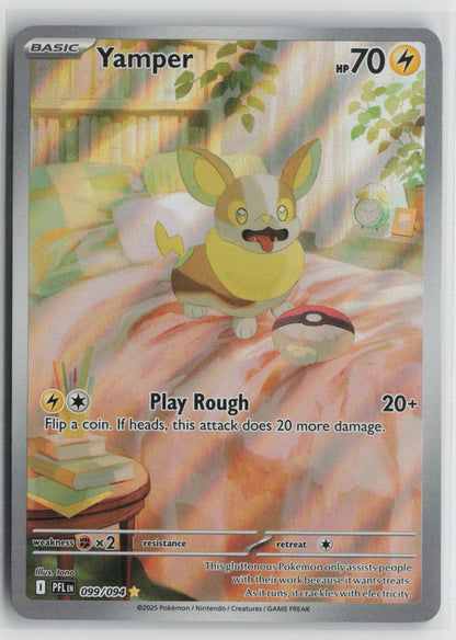 Yamper - Illustration Rare Holo PFL 099/094 NM- B