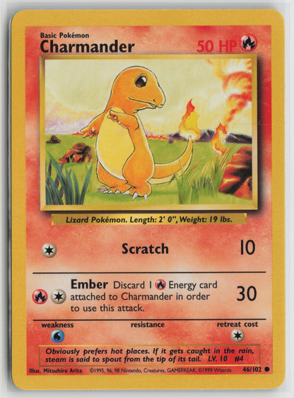 Charmander Common BS 046/102 NM