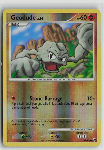 Geodude Common Reverse Holo AR 65/99 LP