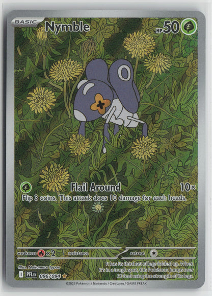 Nymble Illustration Rare Holo PFL 096/094 NM- C