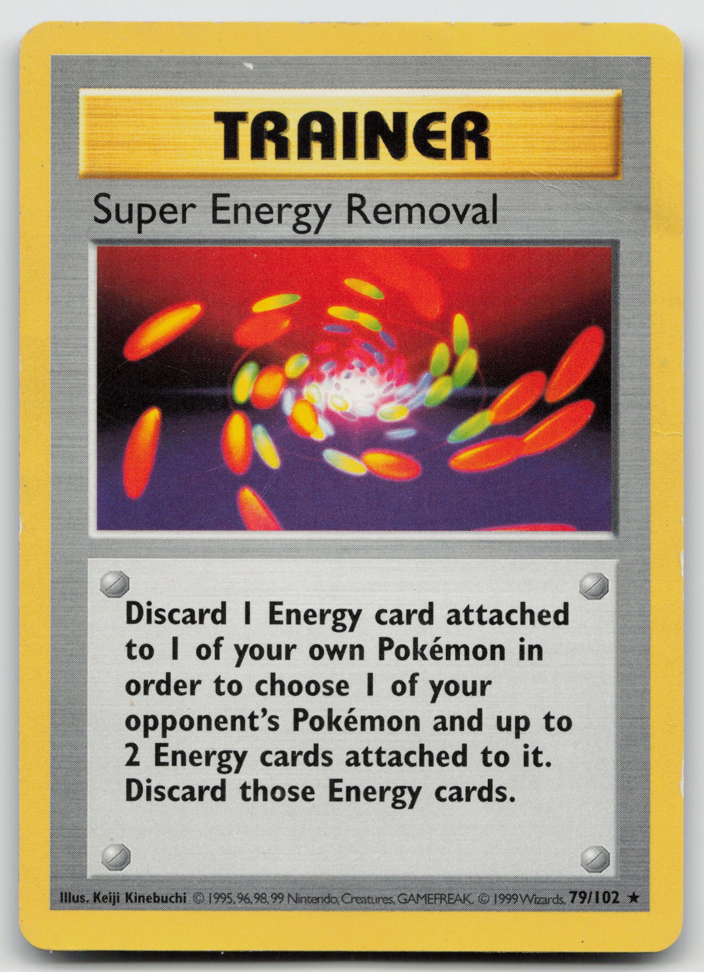 Super Energy Removal Rare Normal BS 079/102 DMG