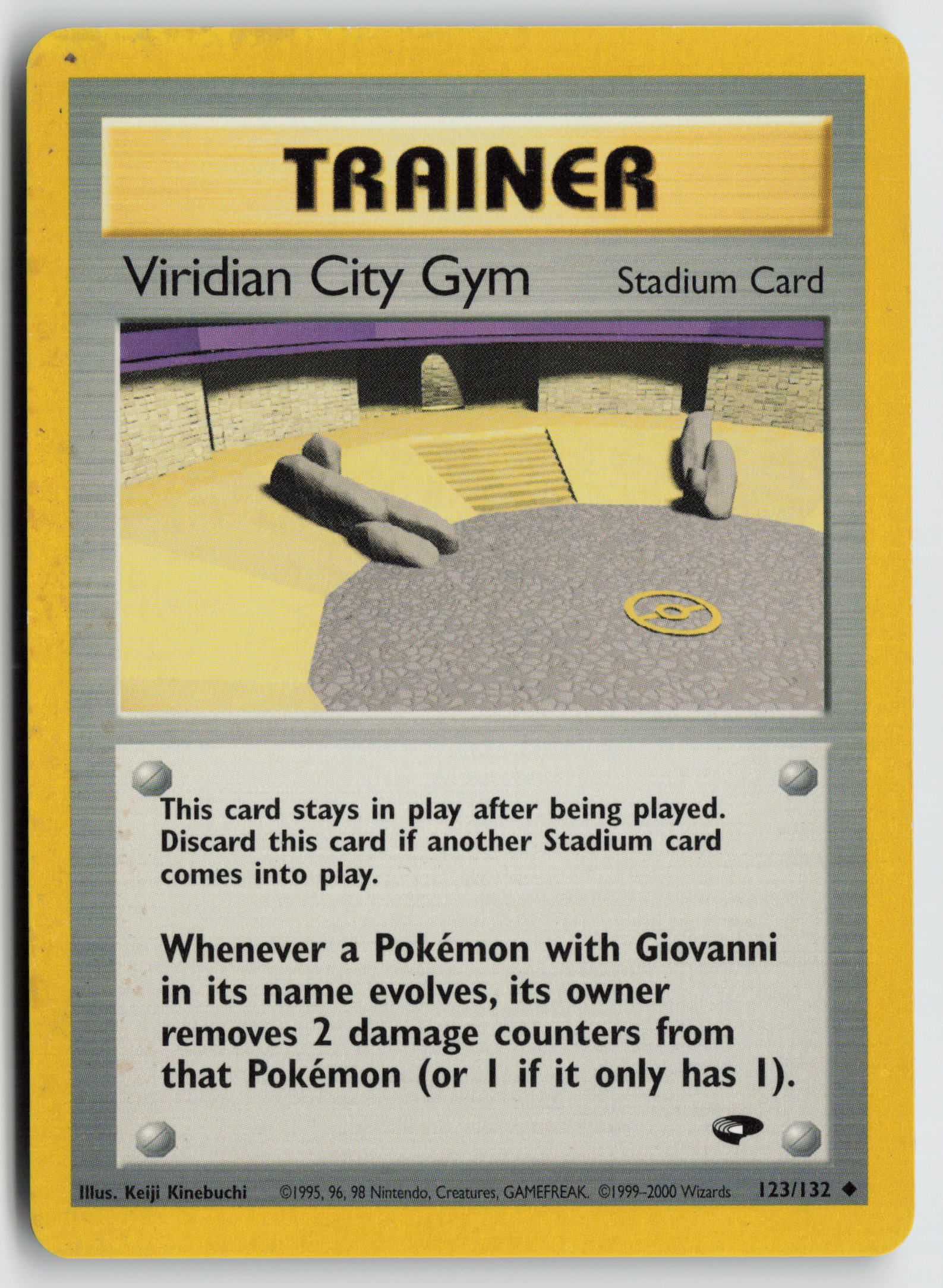 Viridian City Gym Uncommon Gym Challenge 123/132 MP