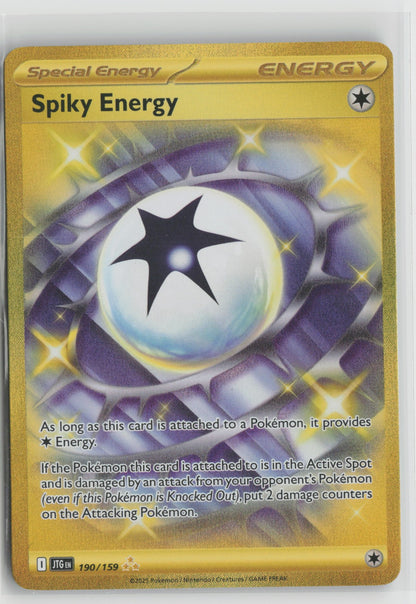 Spiky Energy - Hyper Rare Holo JTG 190/159 NM