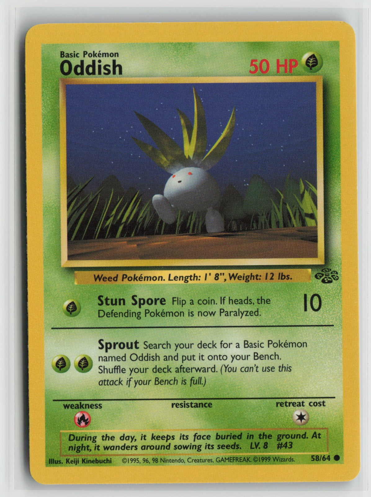 Oddish Common Unlimited JU 58/64 MP