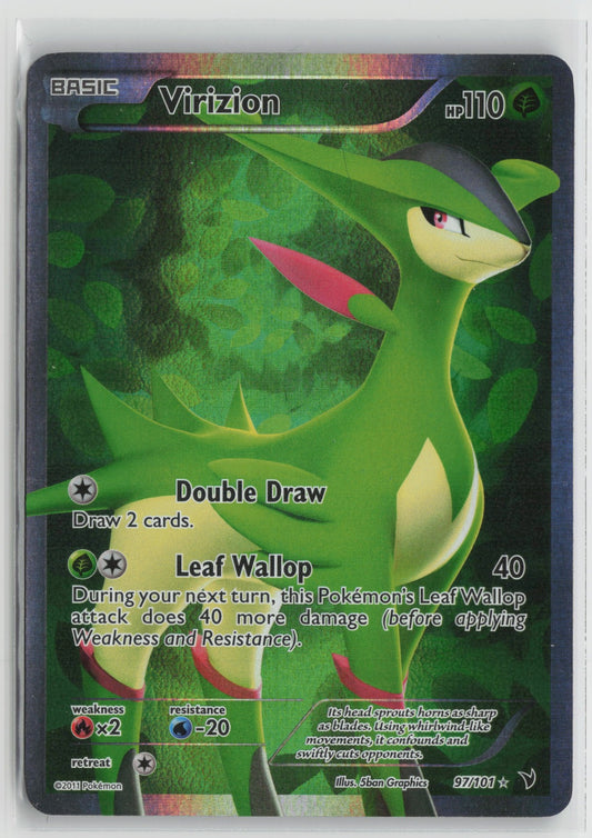 Virizion (Full Art) Ultra Rare Holo NVI 97/101 LP
