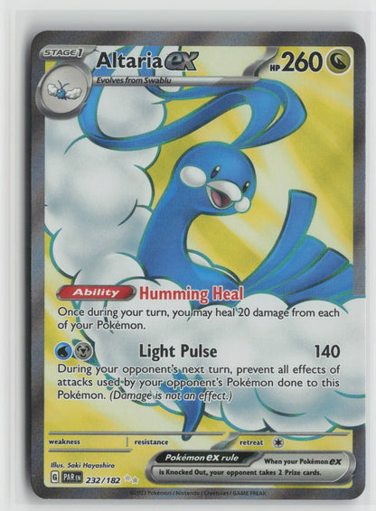 Altaria ex - Ultra Rare Holo PAR 232/182 NM