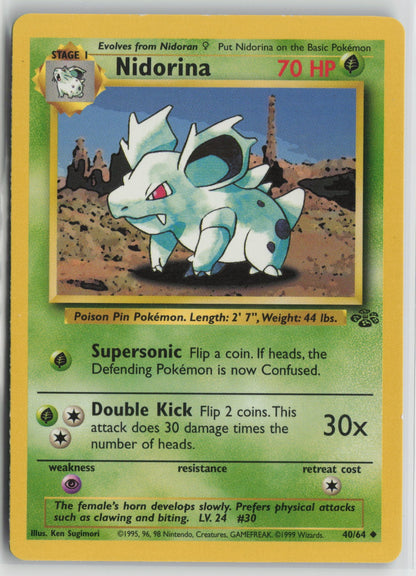 Nidorina Uncommon Unlimited JU 40/64 LP
