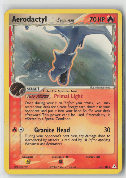 Aerodactyl (Delta Species) Uncommon Holon Phantoms 35/110 MP