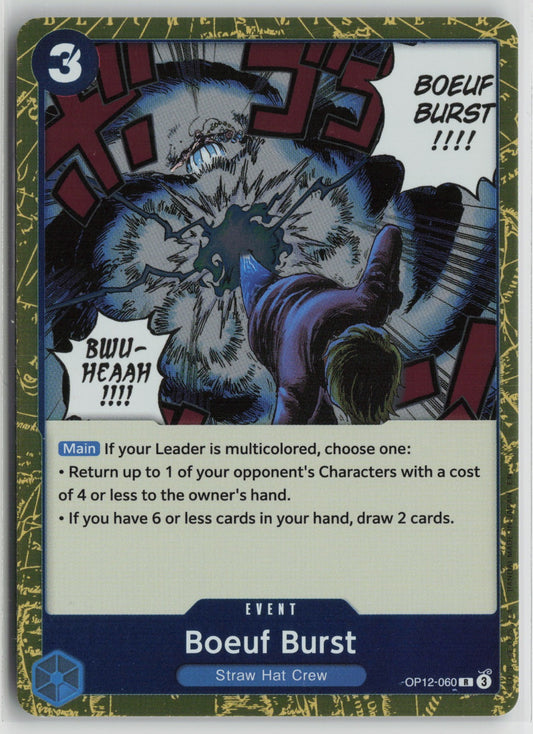 Boeuf Burst R Foil OP12 OP12-060 NM