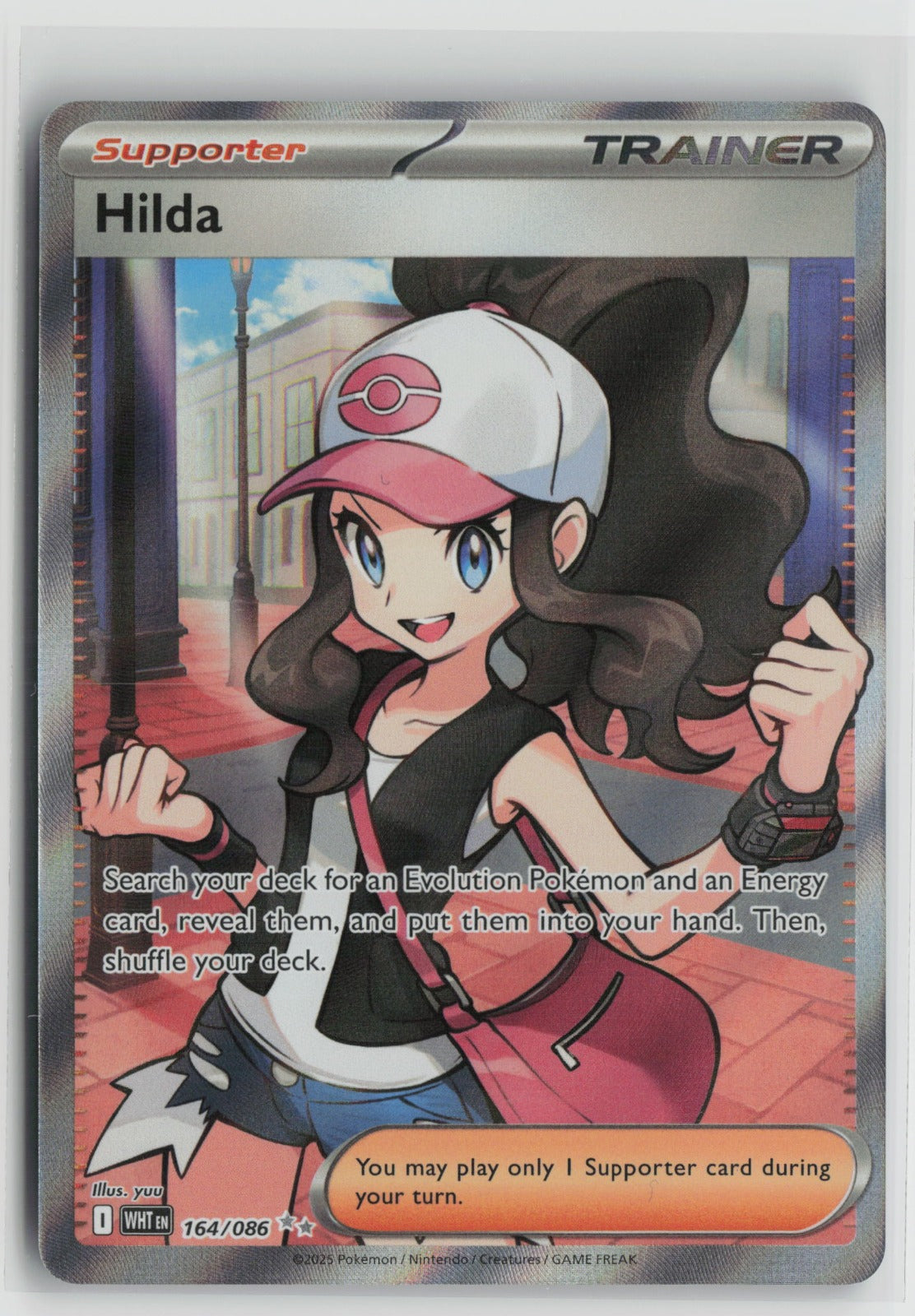 Hilda Ultra Rare Holo WHT 164/086 NM