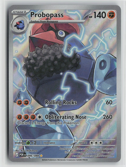 Probopass - Illustration Rare Holo POR 096/088 NM