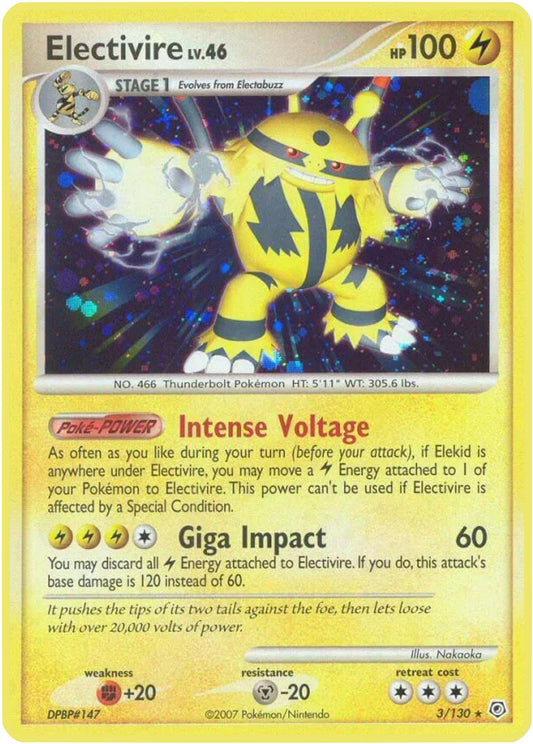 Electivire - Diamond and Pearl #3/130