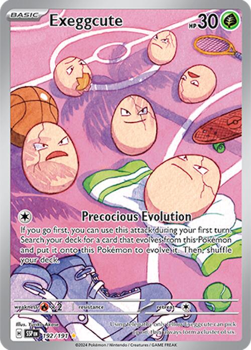 Exeggcute - Surging Sparks #192/191