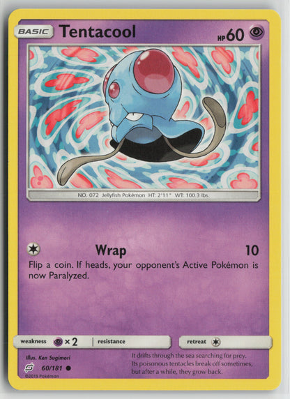 Tentacool Common SM - Team Up 60/181 NM