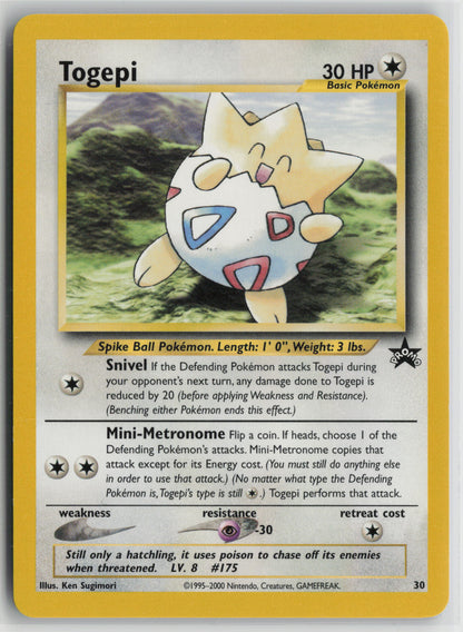 Togepi Promo WoTC Promo 30/53 NM