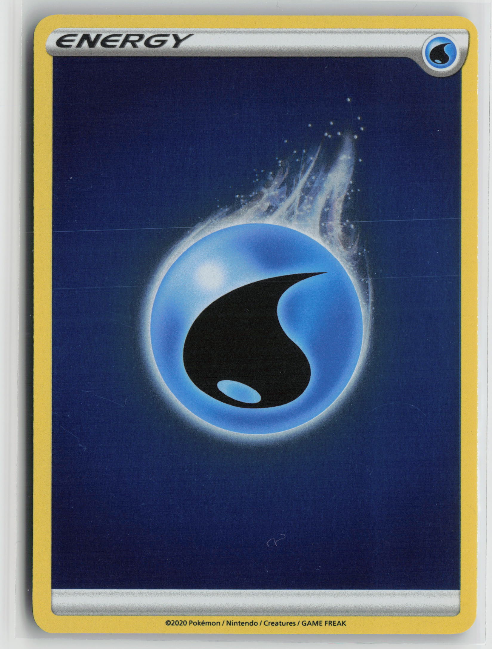 Basic Water Energy -  SWSH01: Sword & Shield Base Set (SWSH01) NM
