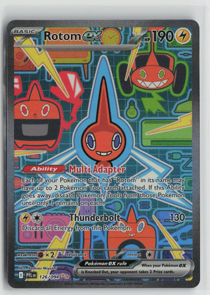 Rotom ex - Special Illustration Rare Holo PFL 126/094 NM