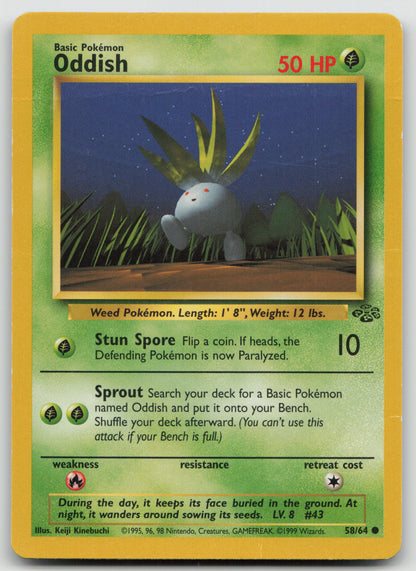 Oddish Common Unlimited JU 58/64 HP