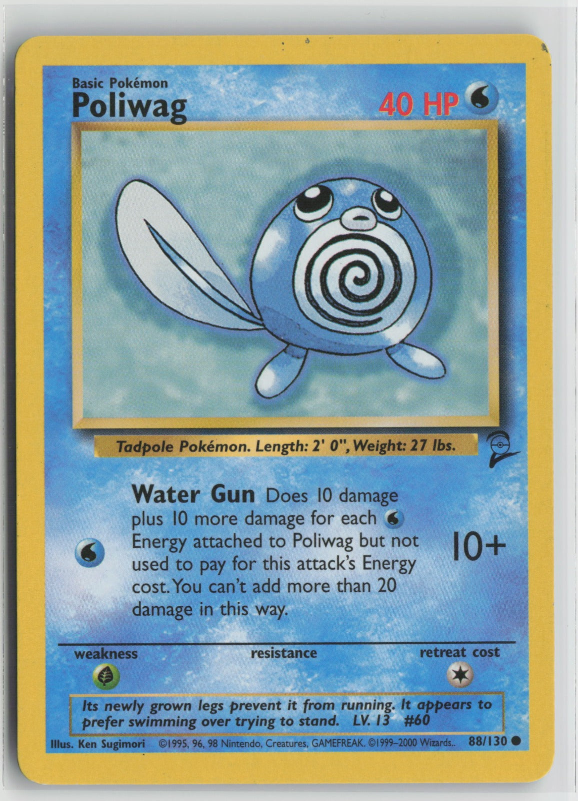 Poliwag Common BS2 088/130 LP