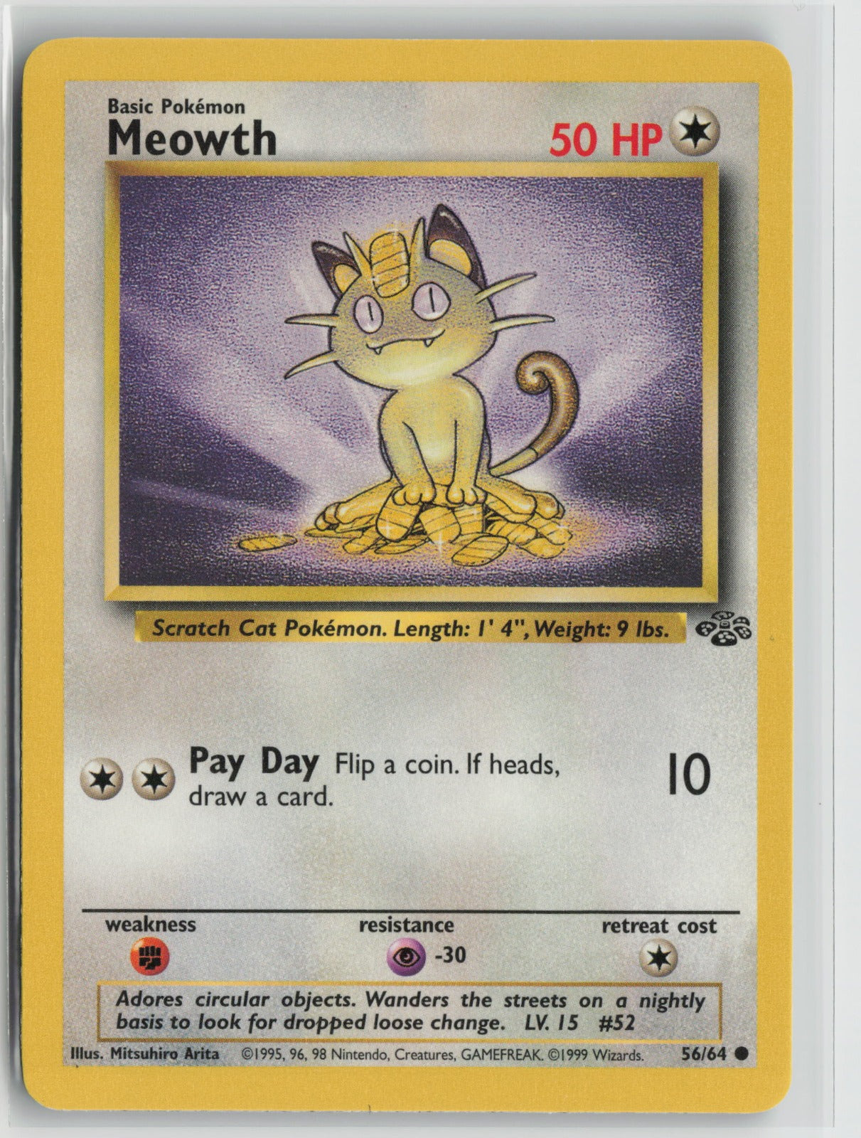 Meowth Common Unlimited JU 56/64 LP
