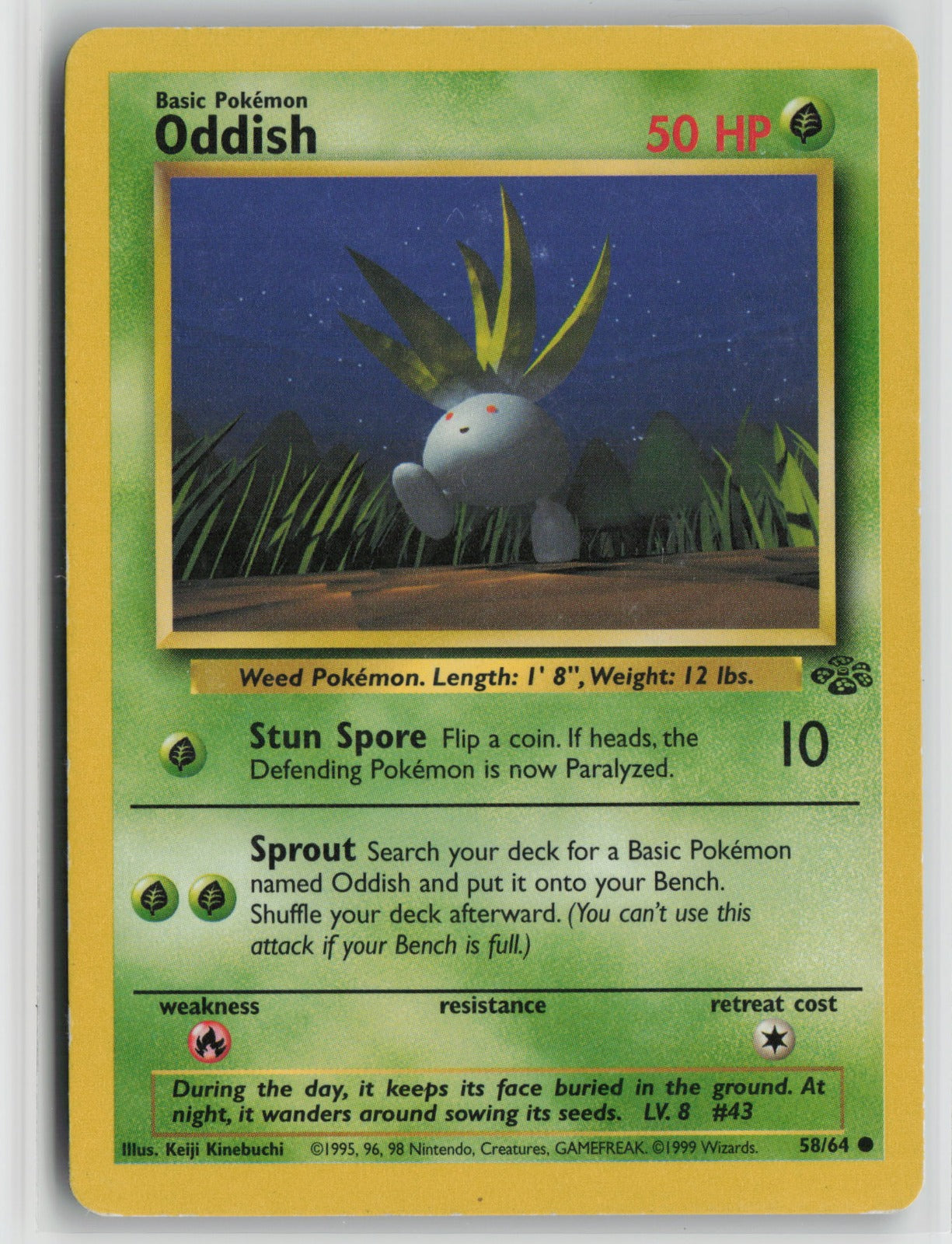 Oddish Common Unlimited JU 58/64 MP