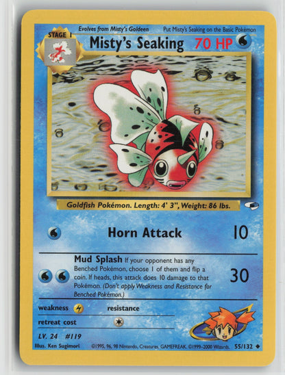Misty's Seaking Uncommon Unlimited G1 055/132 NM