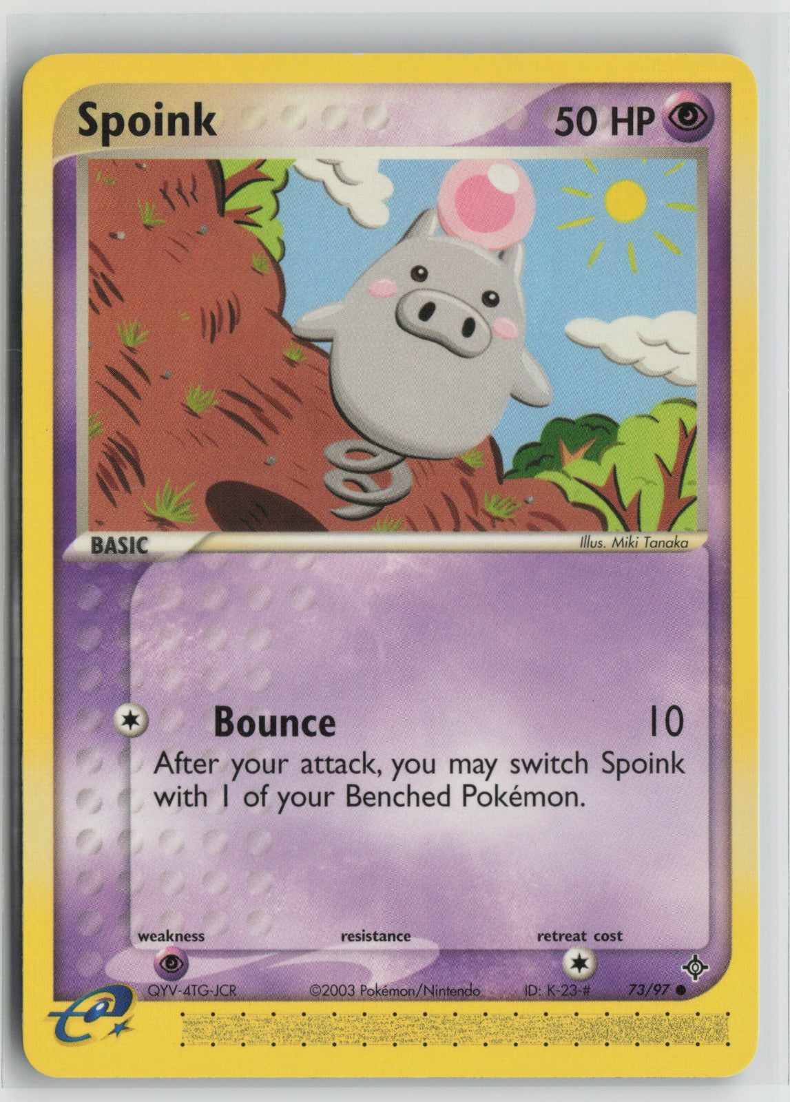 Spoink Common DR 73/97 NM