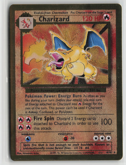Charizard (Celebrations Metal Card) Promo Holo MCAP 004/102 HP