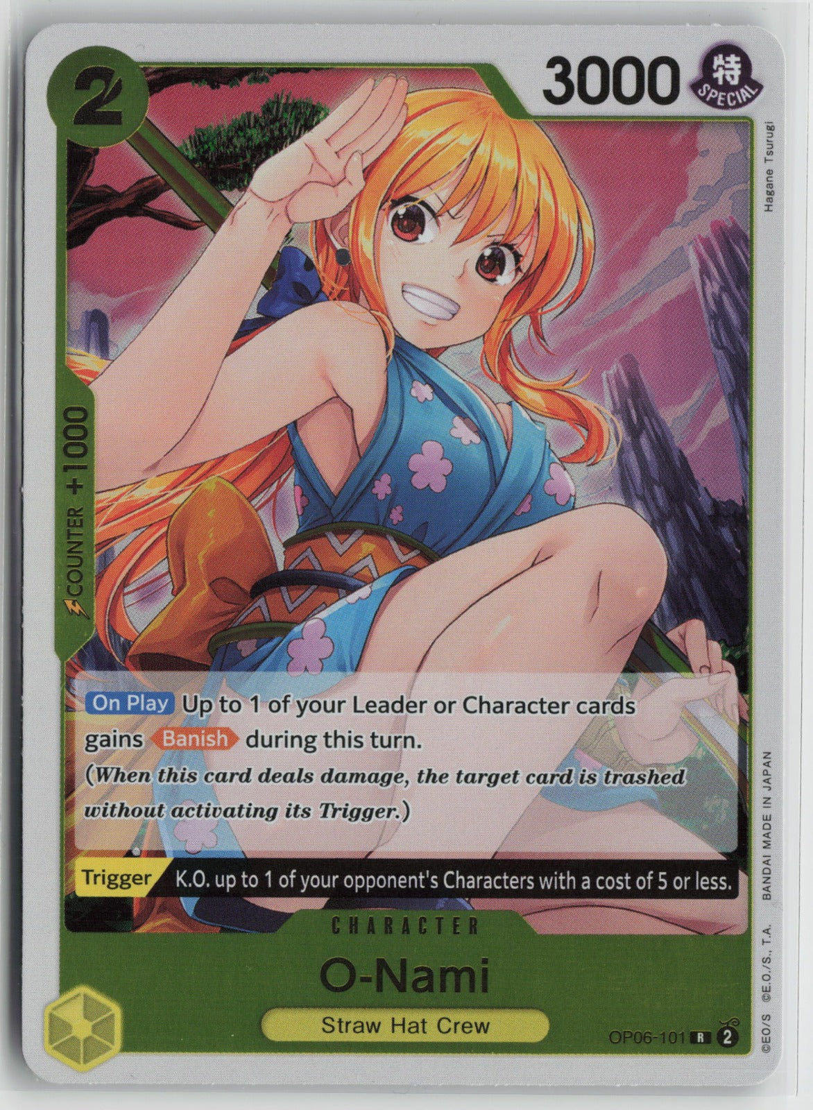 O-Nami R Foil OP06 OP06-101 NM