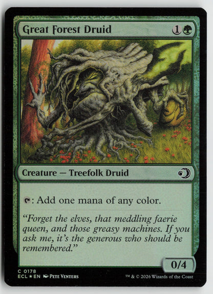 Great Forest Druid C ECL 178 NM