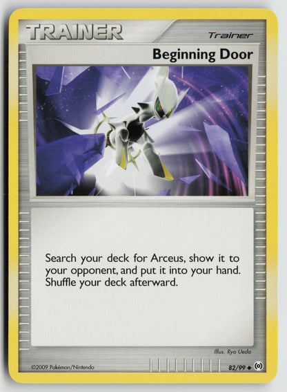 Beginning Door Uncommon Arceus 82/99 NM