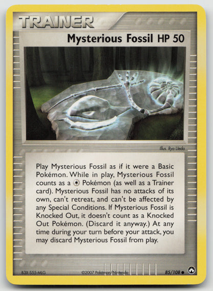 Mysterious Fossil Common Normal PK 85/108 NM