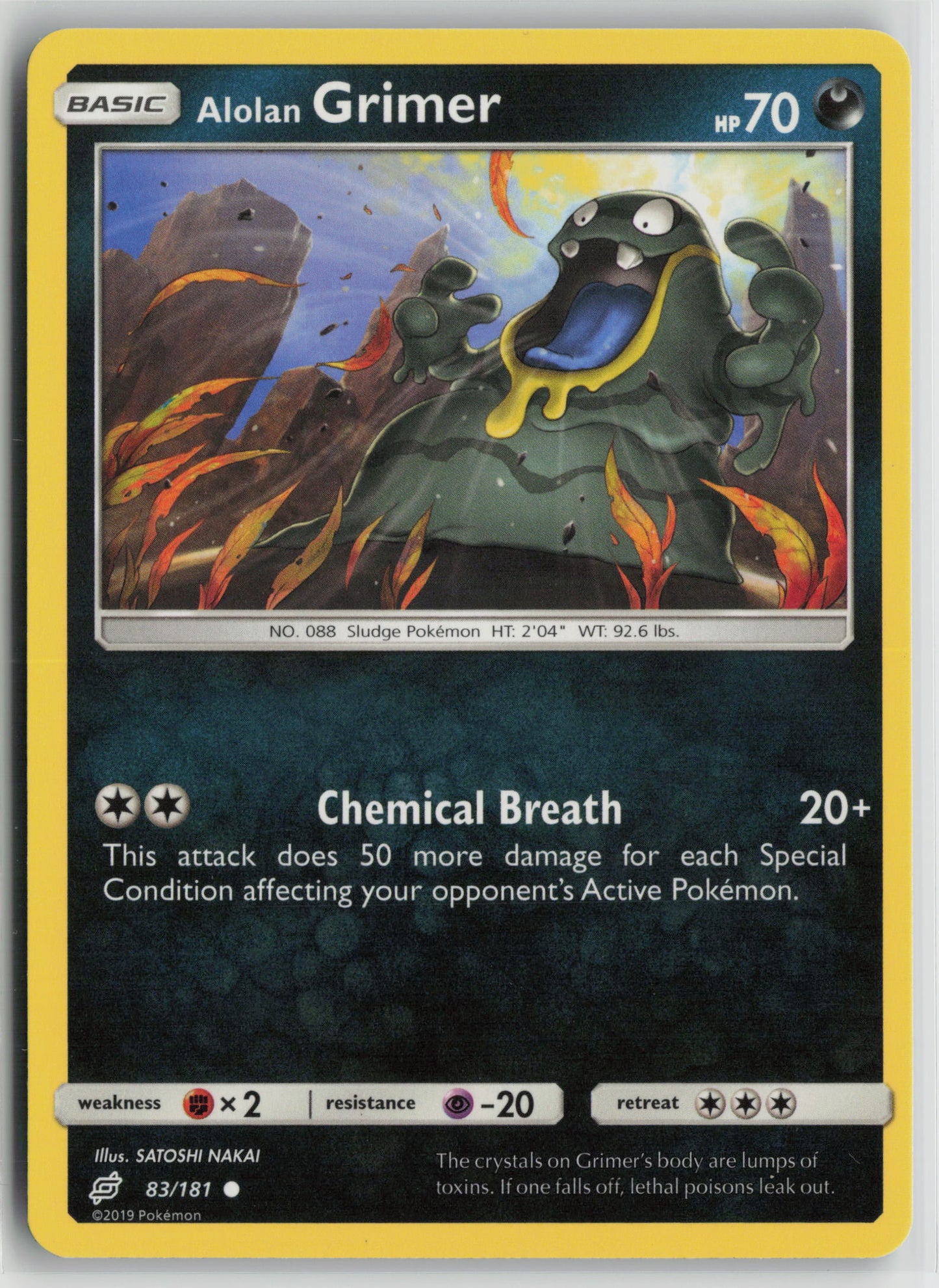 Alolan Grimer Common SM - Team Up 83/181 NM