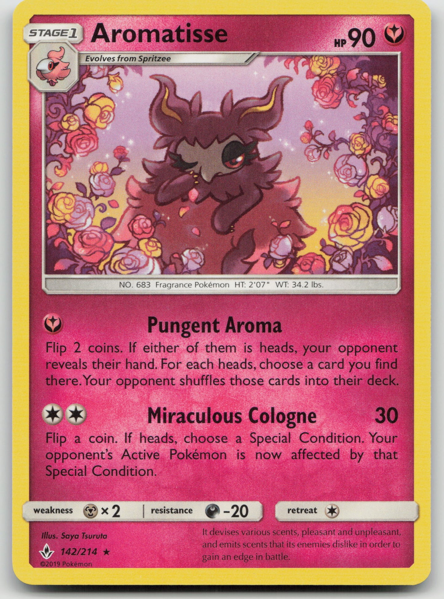 Aromatisse Rare Normal SM10 142/214 NM
