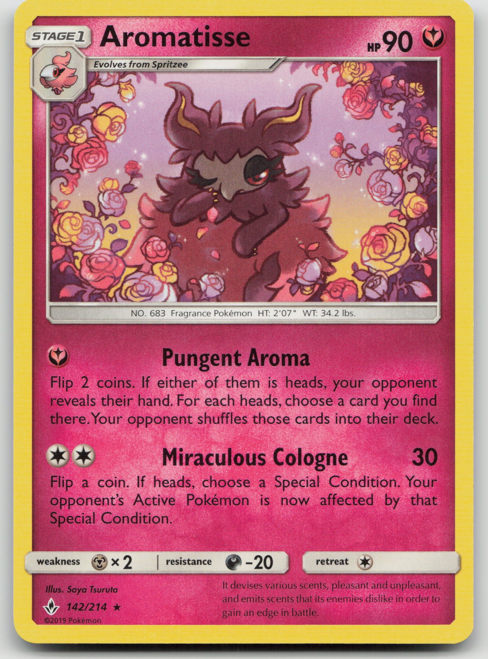 Aromatisse Rare Normal SM10 142/214 NM