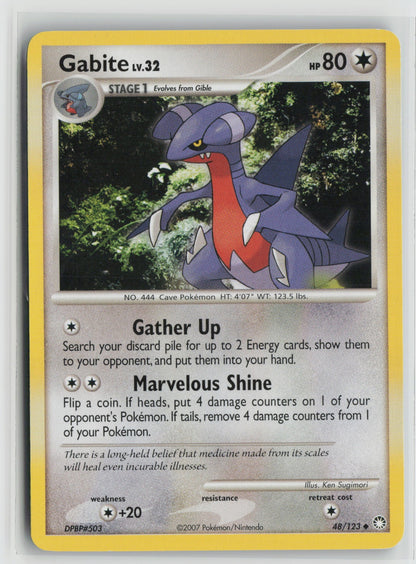 Gabite Uncommon MT 48/123 LP