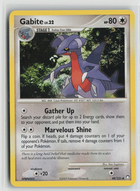 Gabite Uncommon MT 48/123 LP