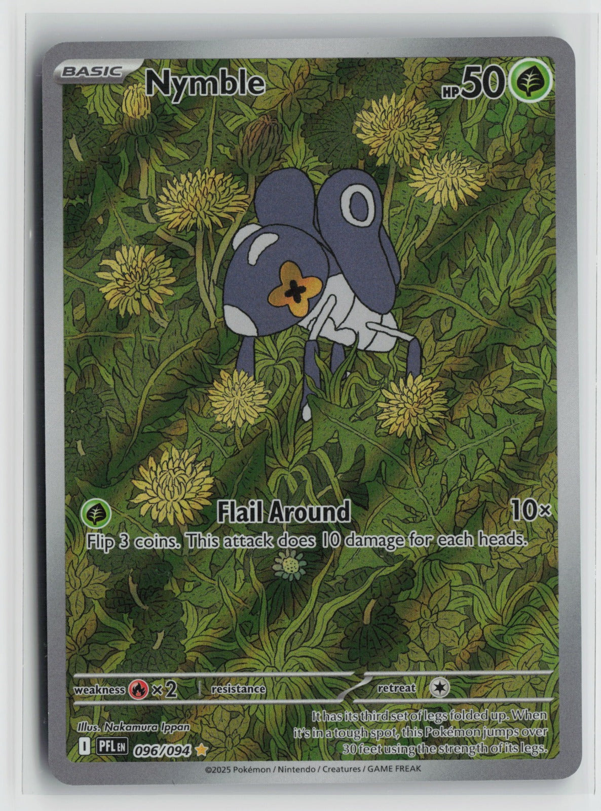 Nymble - Illustration Rare Holo PFL 096/094 NM