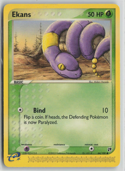 Ekans Common SS 64/100 LP
