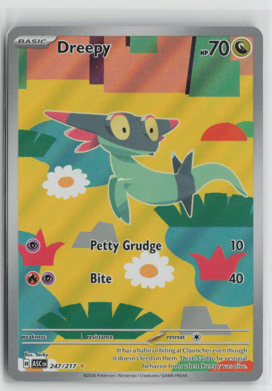 Dreepy - Illustration Rare Holo ASC 247/217 NM