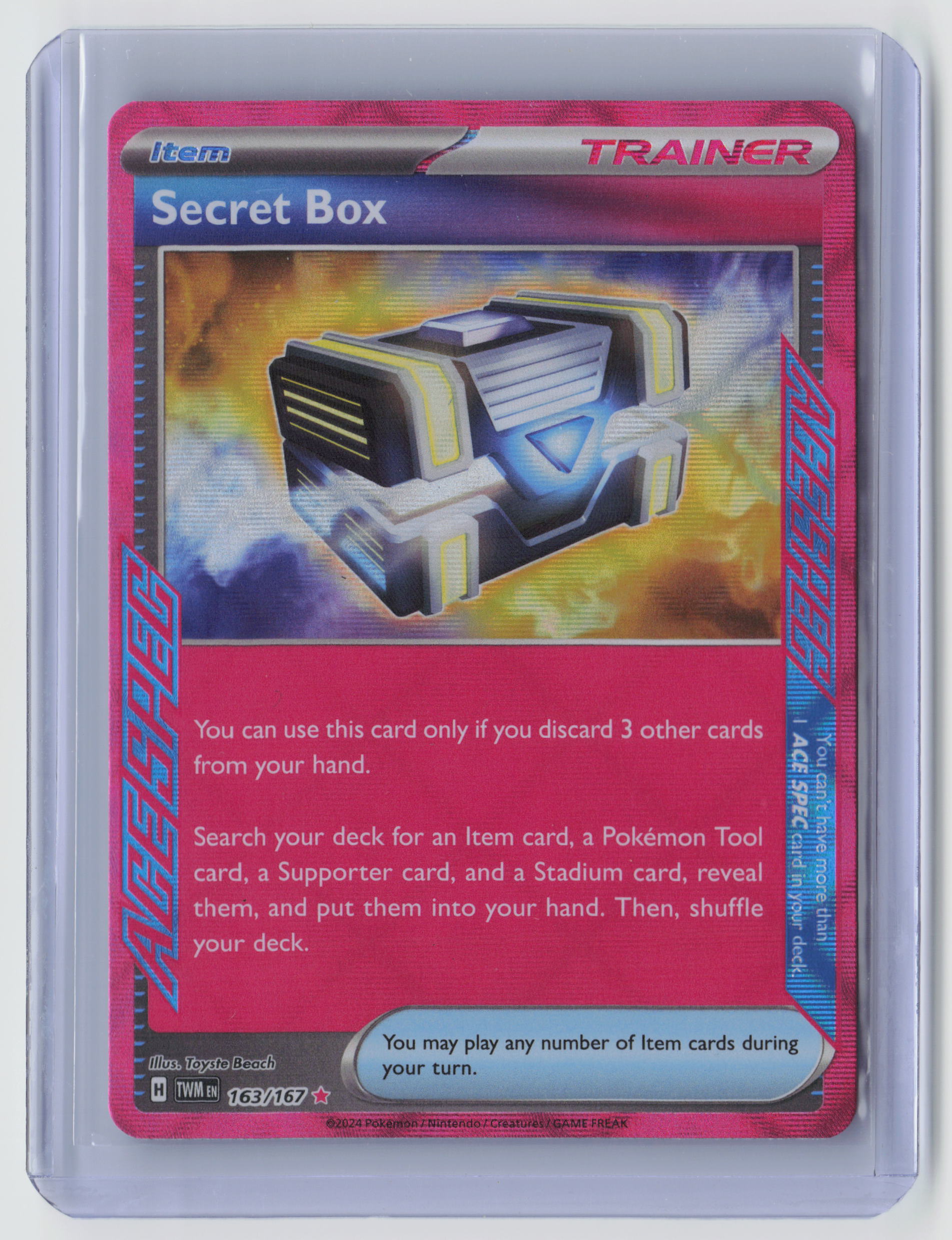 Secret Box ACE SPEC Rare SV06: Twilight Masquerade 163/167 NM - A