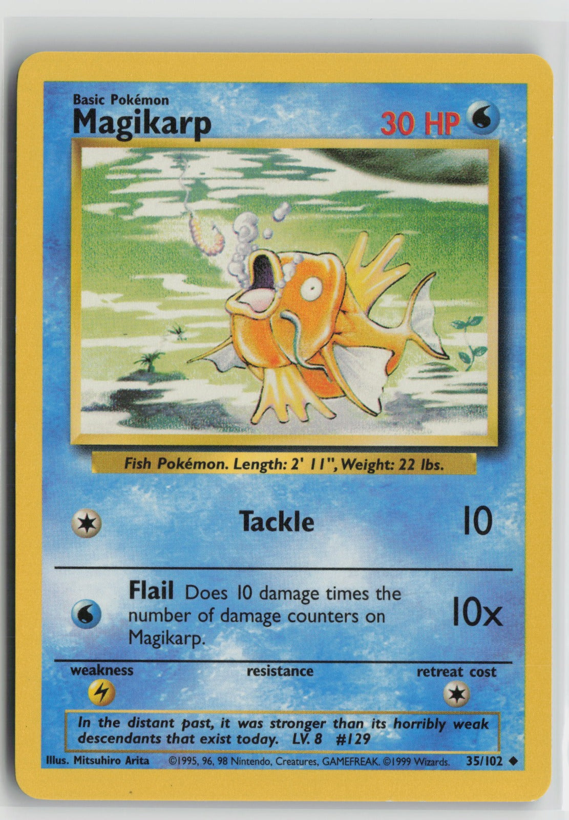 Magikarp Uncommon BS 035/102 NM