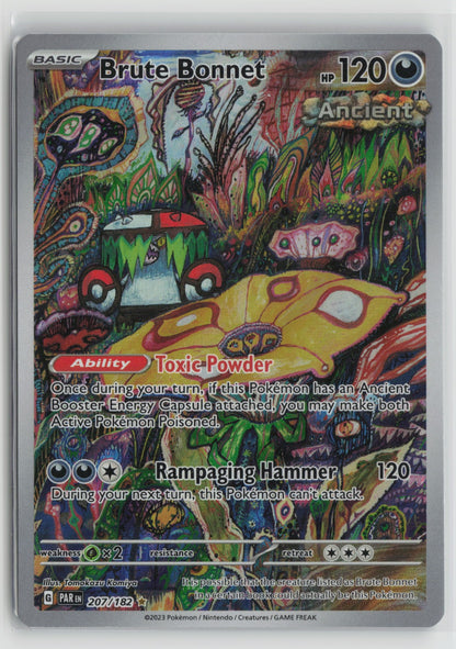 Brute Bonnet Illustration Rare Holo PAR 207/182 NM