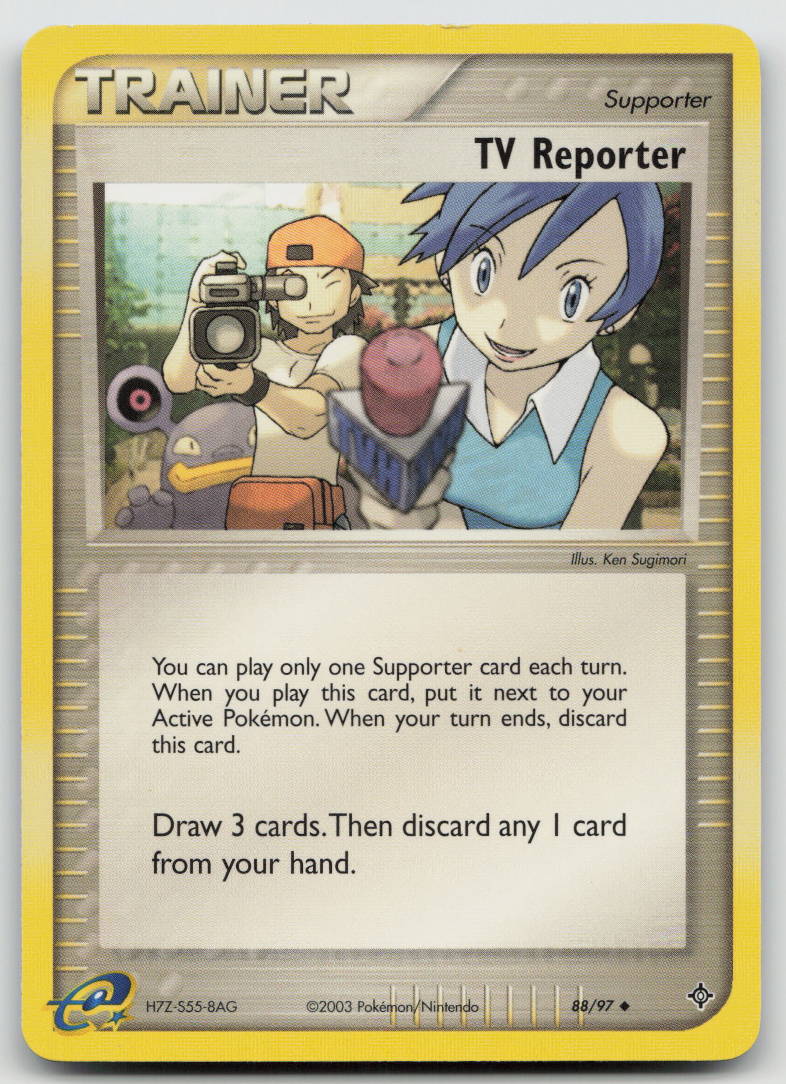 TV Reporter Uncommon Normal DR 88/97 NM