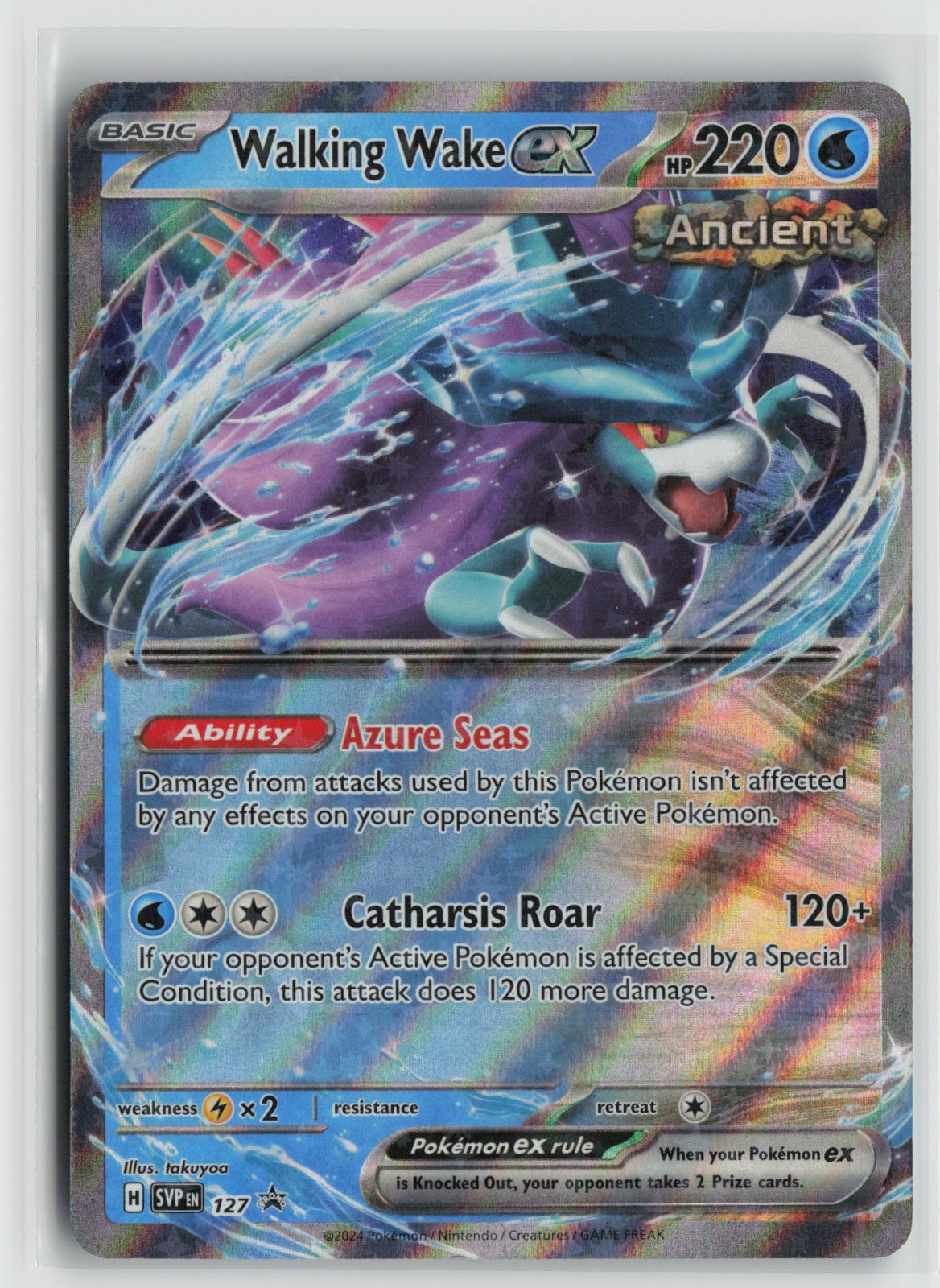 Walking Wake ex Promo Holo SVP 127 NM